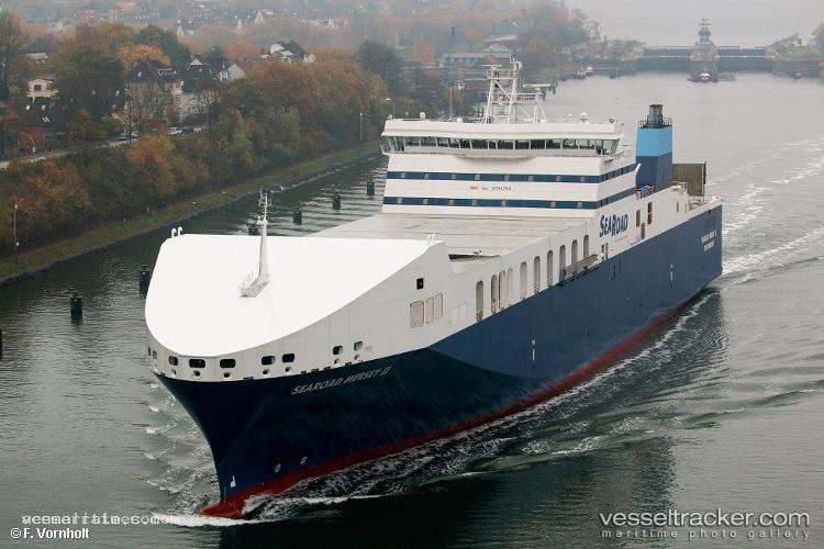 Searoad-Mersey-2 - Container Ro Ro Cargo Ship vessel registered in Australia