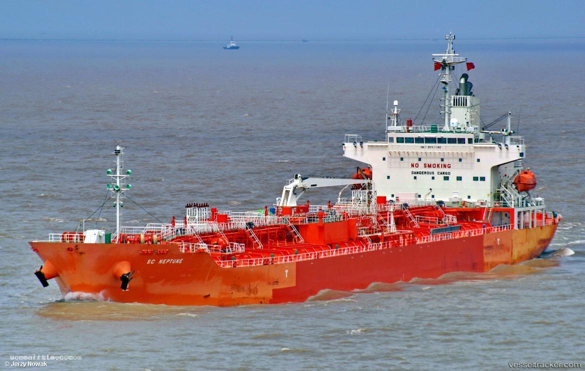 Sc-Falcon - Chemical Oil Products Tanker vessel registered in Hong Kong
