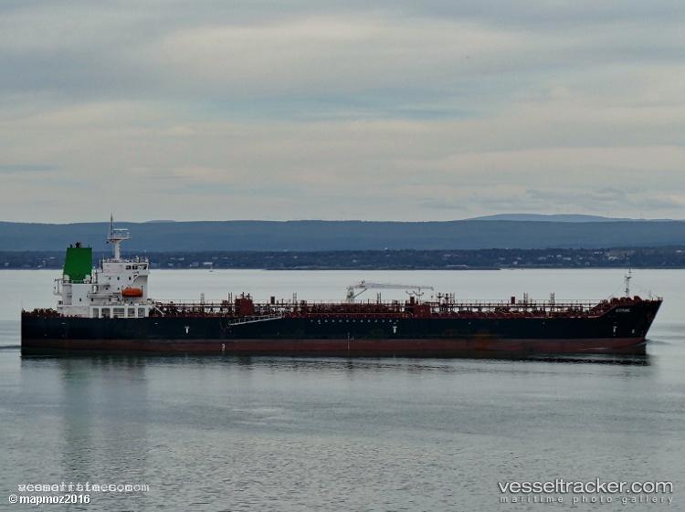 Citrine - Chemical Oil Products Tanker vessel registered in Marshall Islands