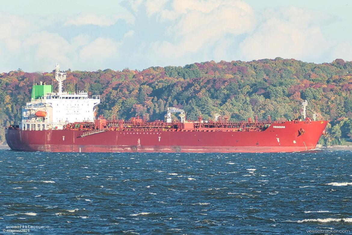 Obsidian - Chemical Oil Products Tanker vessel registered in Marshall Islands