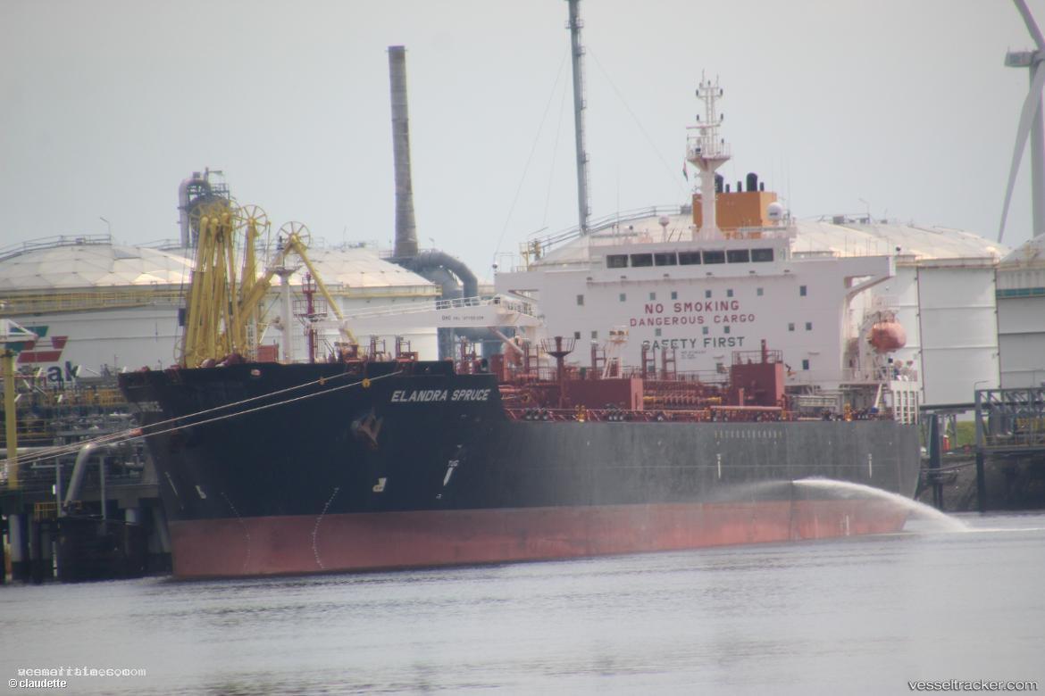 Elandra-Spruce - Chemical Oil Products Tanker vessel registered in Marshall Islands