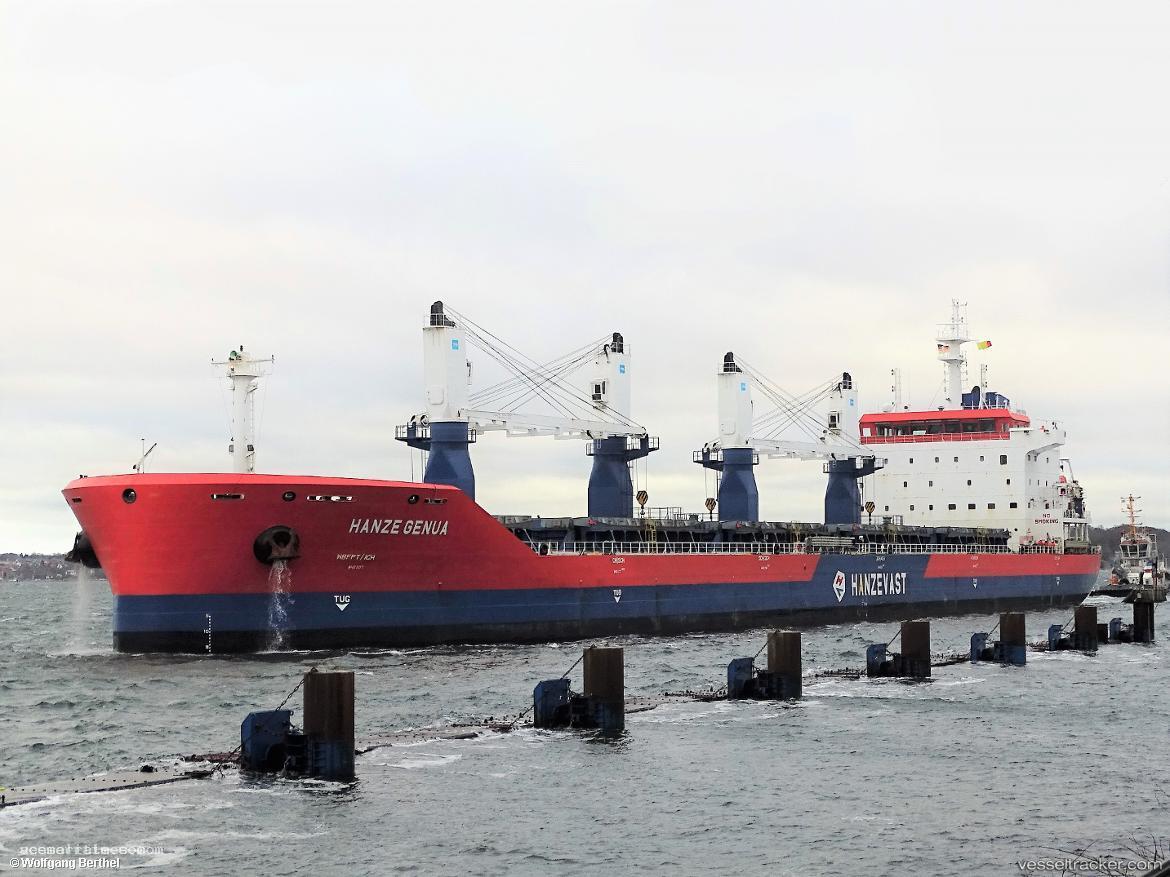 Hanze-Genua - Bulk Carrier vessel registered in Netherlands