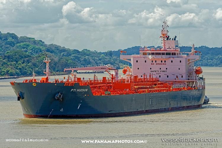 Pti-Hudson - Chemical Oil Products Tanker vessel registered in Hong Kong