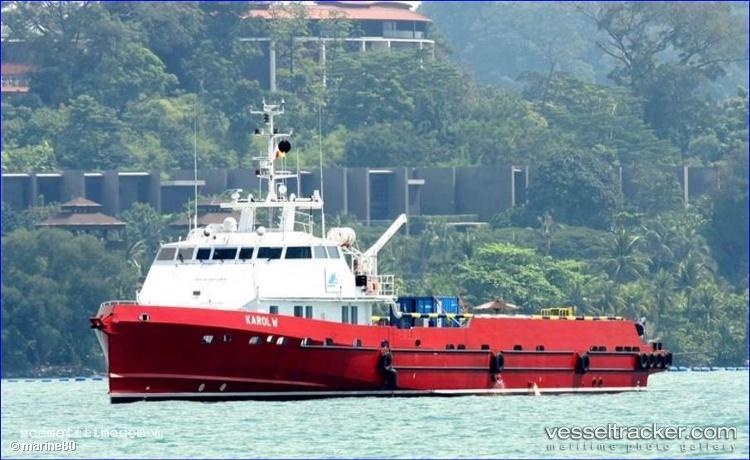 Karol-W - Offshore Tug Supply Ship vessel registered in Saint Vincent and the Grenadines