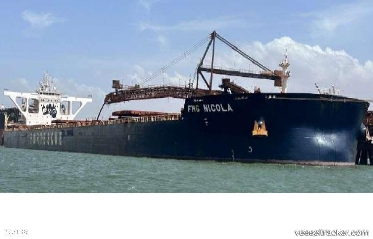 Fmg-Nicola - Ore Carrier vessel registered in Singapore