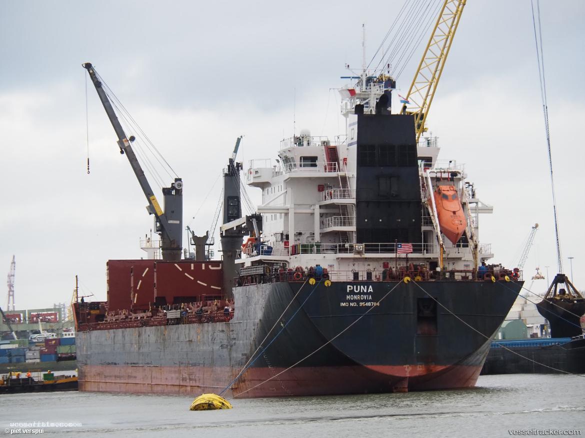 Puma - Bulk Carrier vessel registered in Cayman Islands