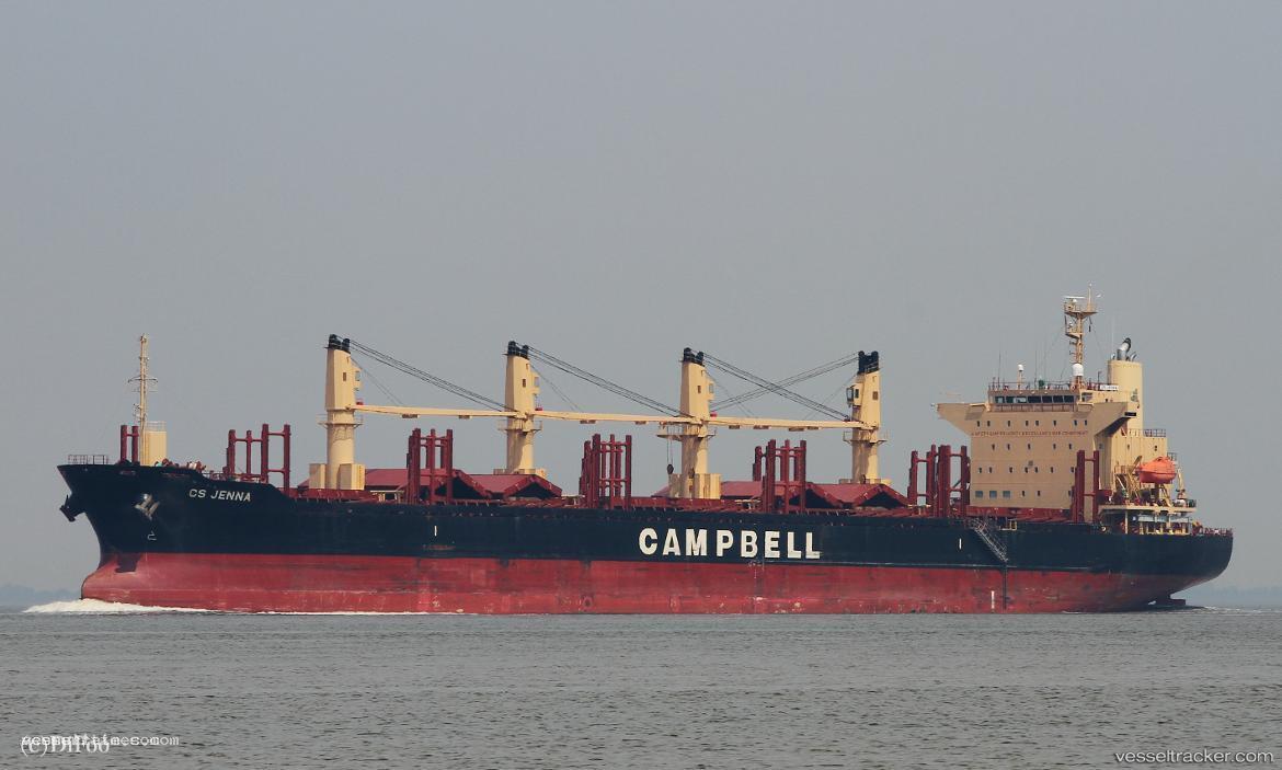 Cs-Jenna - Bulk Carrier vessel registered in Marshall Islands