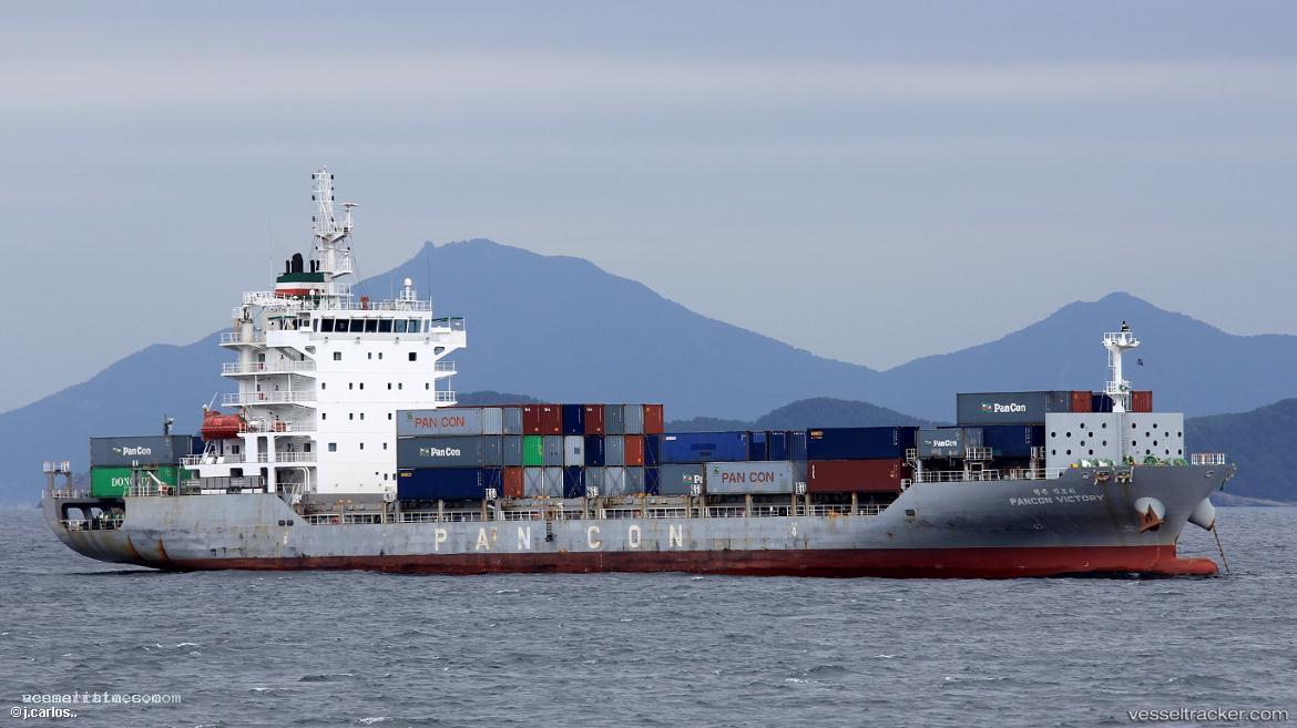 Pancon-Victory - Container Ship vessel registered in South Korea