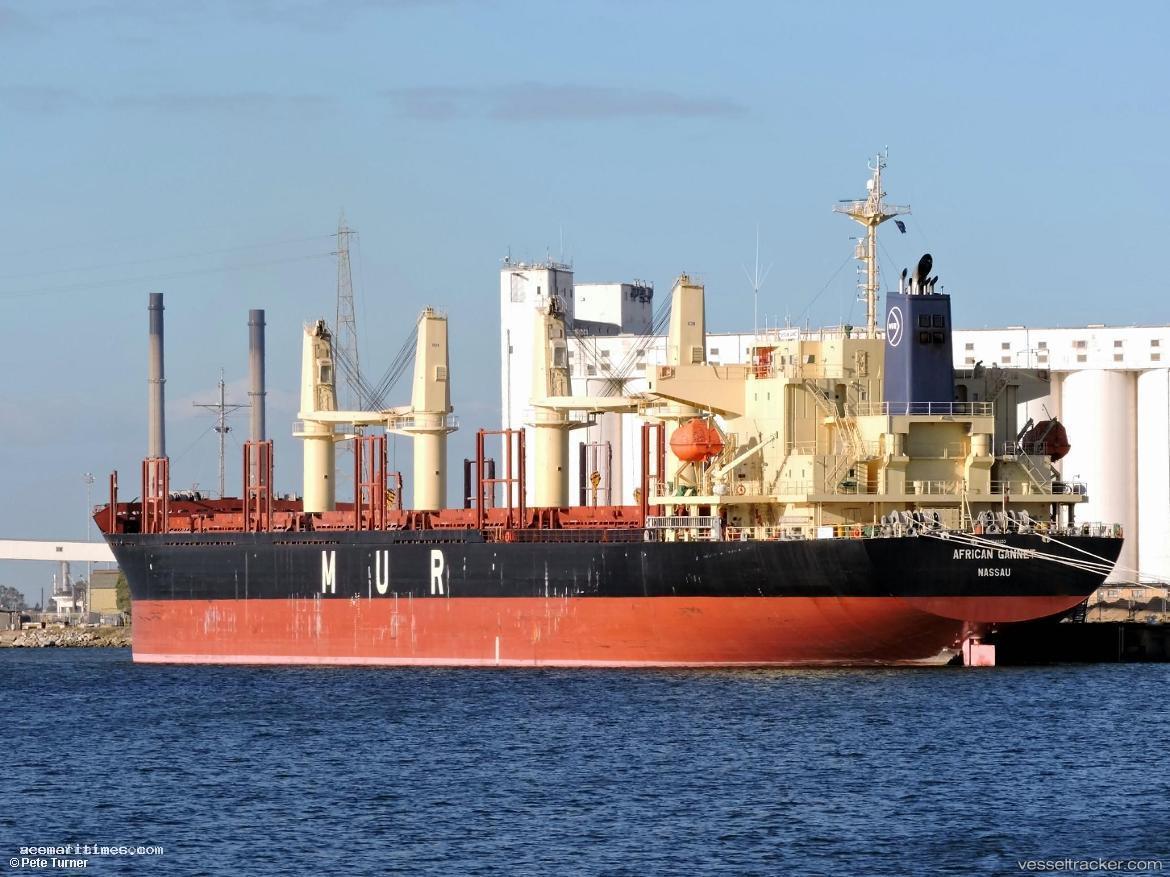 African-Gannet - General Cargo Ship vessel registered in Bahamas
