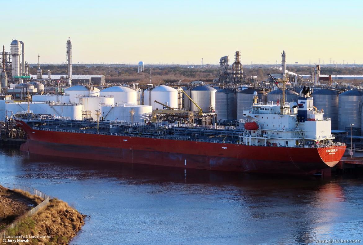 Ensemble - Chemical Oil Products Tanker vessel registered in Singapore