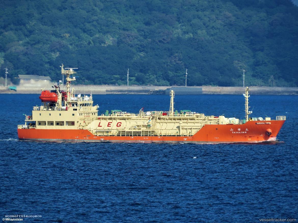 Taikasan - Lpg Tanker vessel registered in Japan