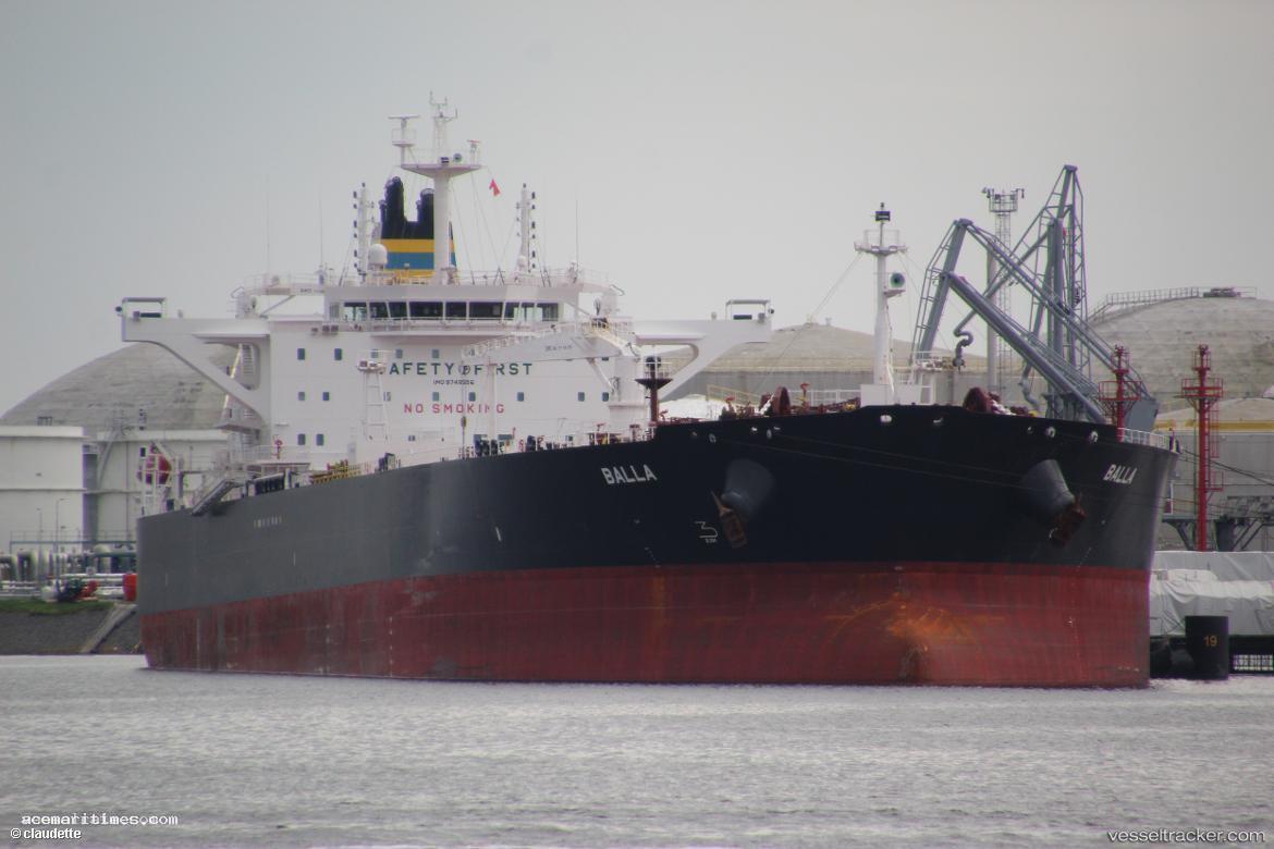 Balla - Crude Oil Tanker vessel registered in Liberia