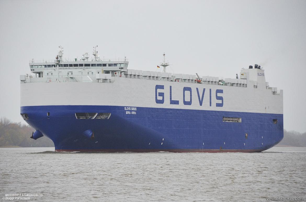 Glovis-Sirius - Vehicles Carrier vessel registered in South Korea