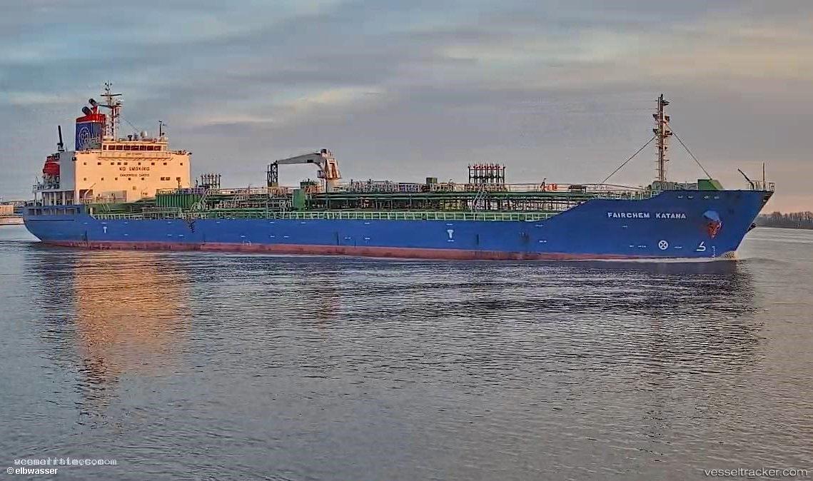Fairchem-Katana - Chemical Oil Products Tanker vessel registered in Marshall Islands