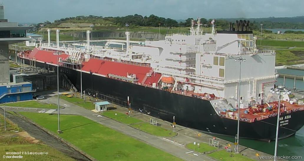 Pan-Asia - Lng Tanker vessel registered in Hong Kong
