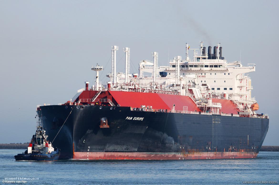 Pan-Europe - Lng Tanker vessel registered in Hong Kong