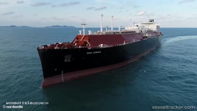 Pan-Africa - Lng Tanker vessel registered in Hong Kong