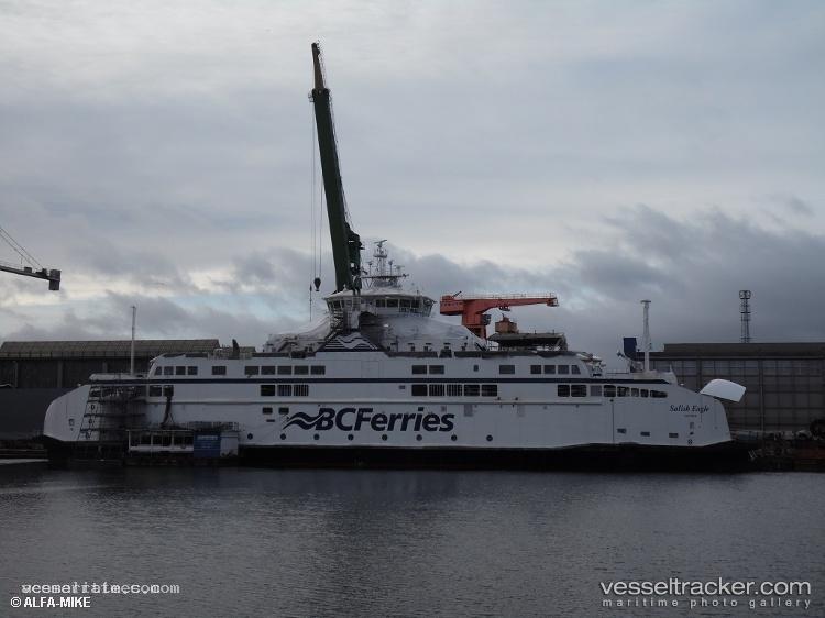 Salish-Eagle - Passenger Ro Ro Cargo Ship vessel registered in Canada