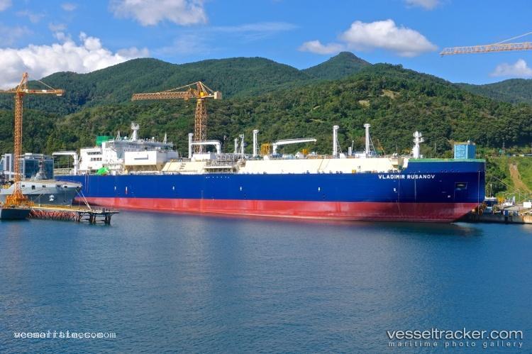 Vladimir-Rusanov - Lng Tanker vessel registered in Hong Kong