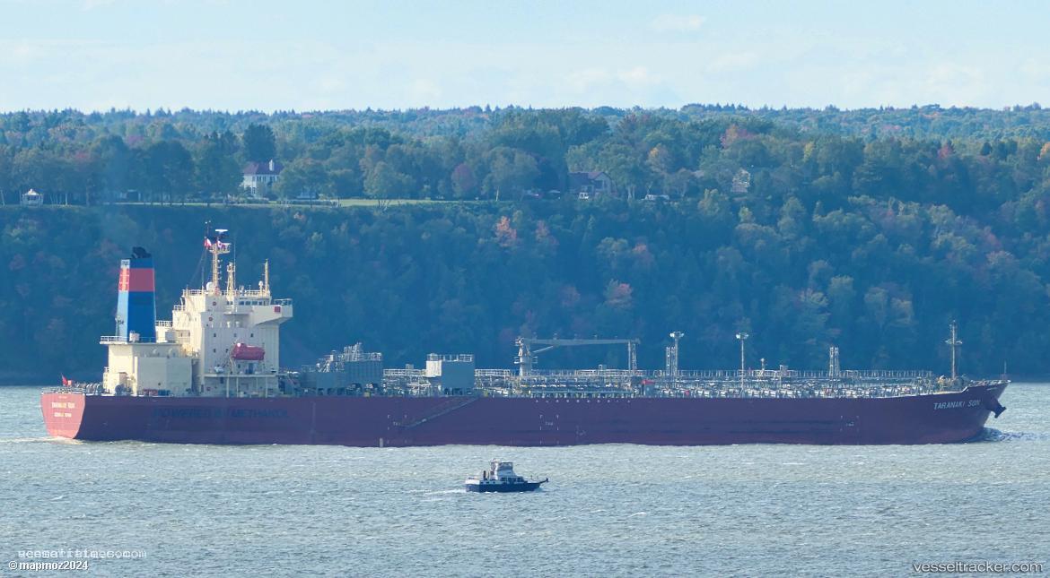 Taranaki-Sun - Chemical Oil Products Tanker vessel registered in Cayman Islands