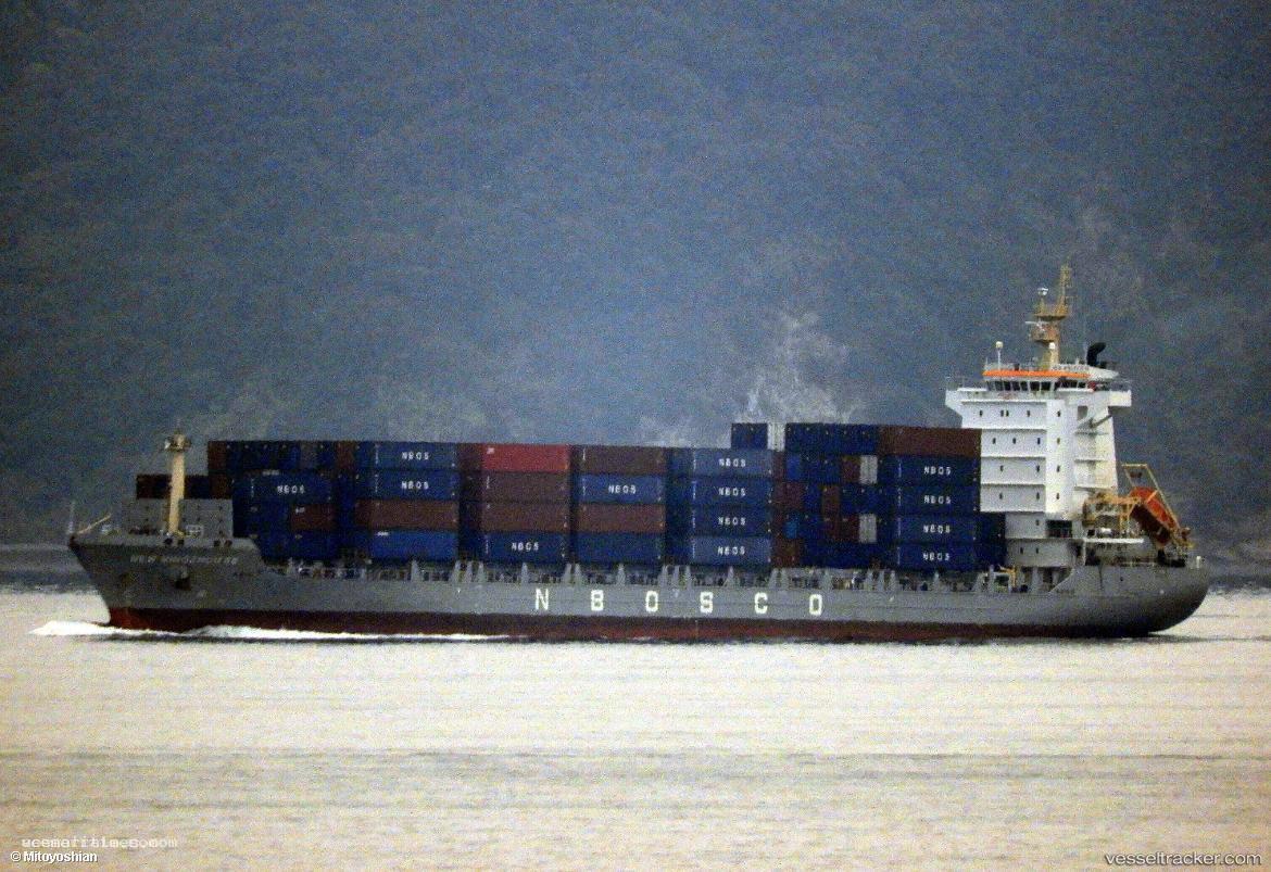 New-Mingzhou-68 - Container Ship vessel registered in Hong Kong