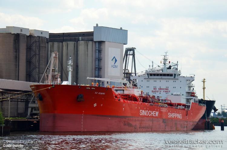 Bow-Gemini - Chemical Oil Products Tanker vessel registered in Norway