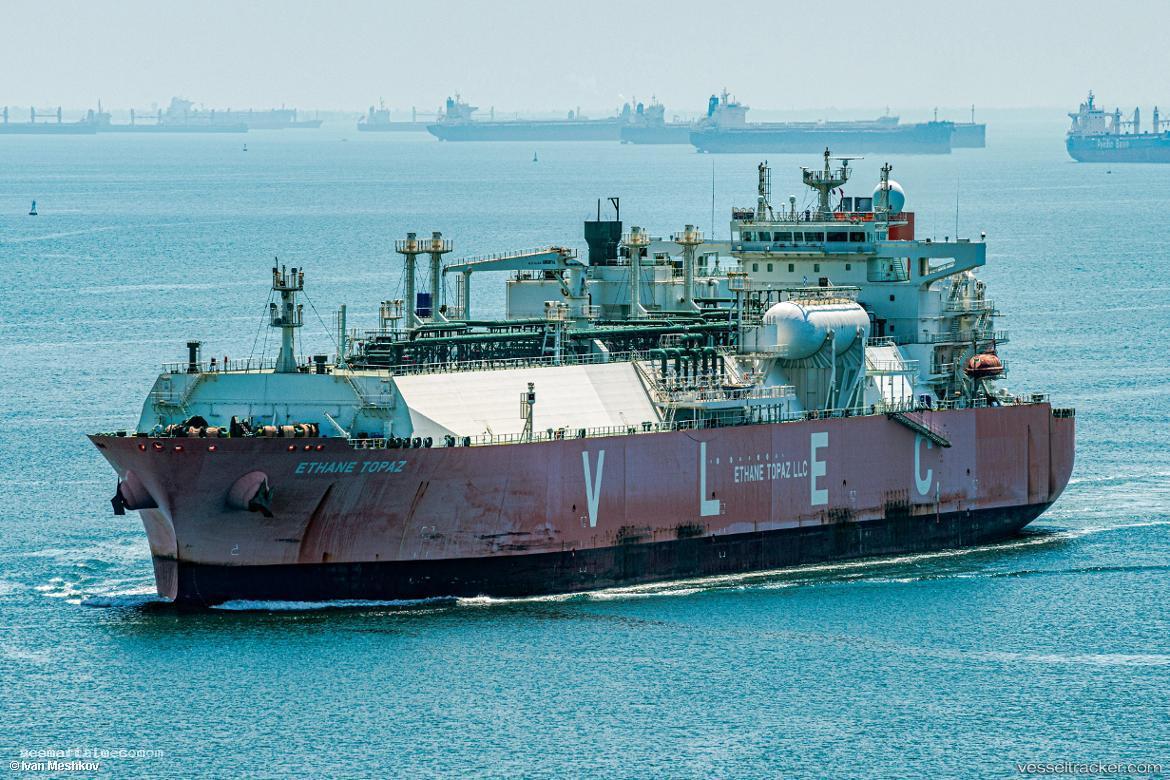 Ethane-Topaz - Lpg Tanker vessel registered in Marshall Islands