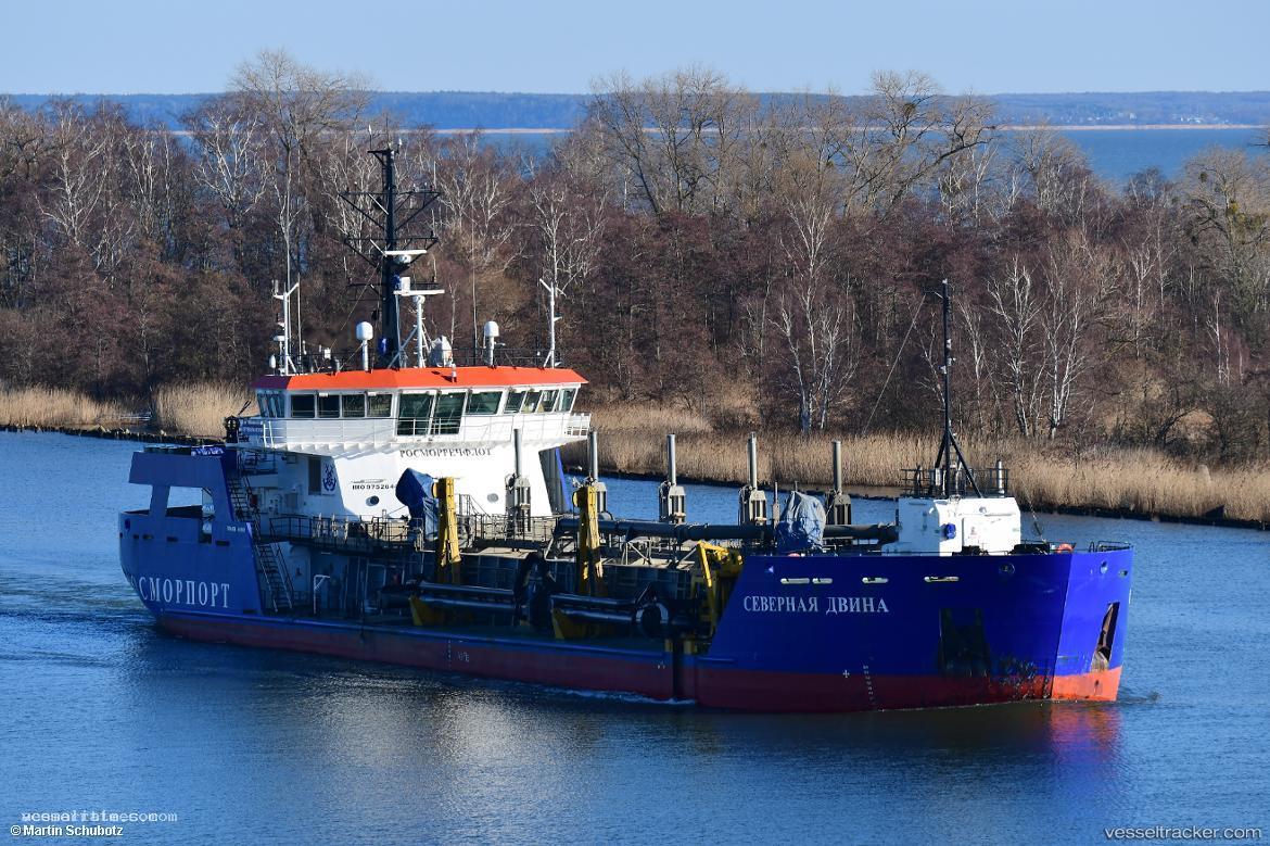 Severnaya-Dvina - Hopper Dredger vessel registered in Russia