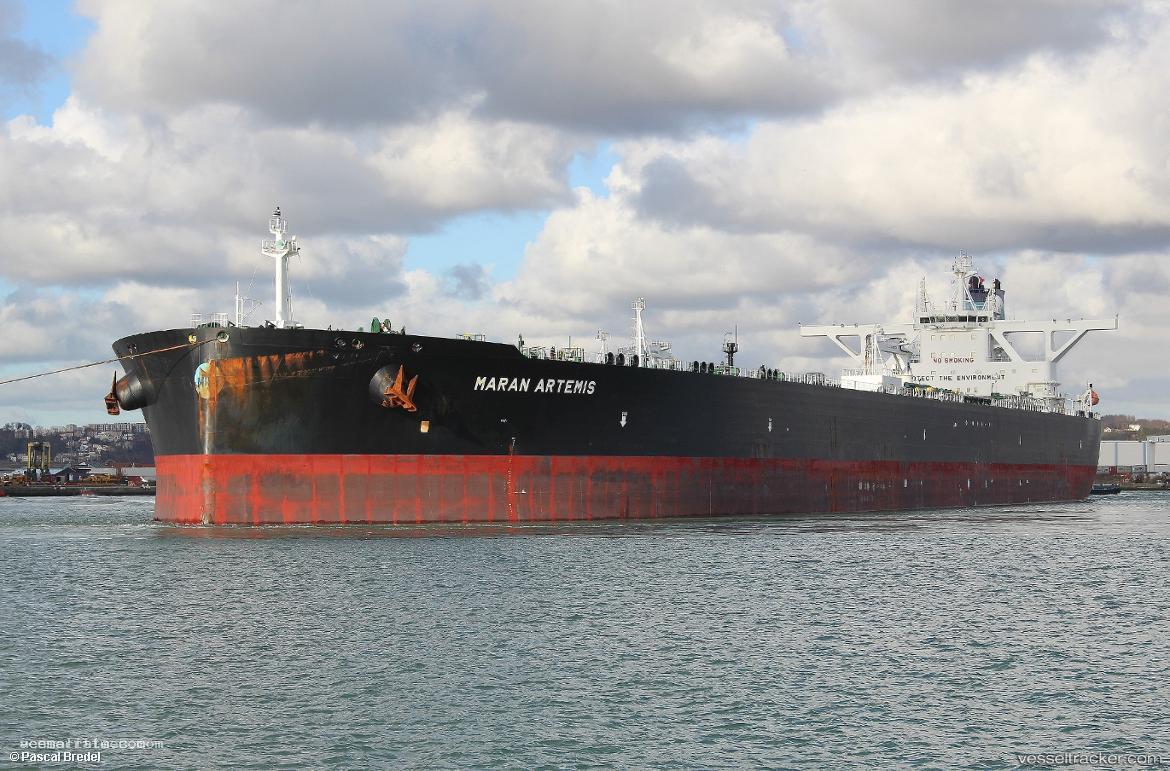 Maran-Artemis - Crude Oil Tanker vessel registered in Greece