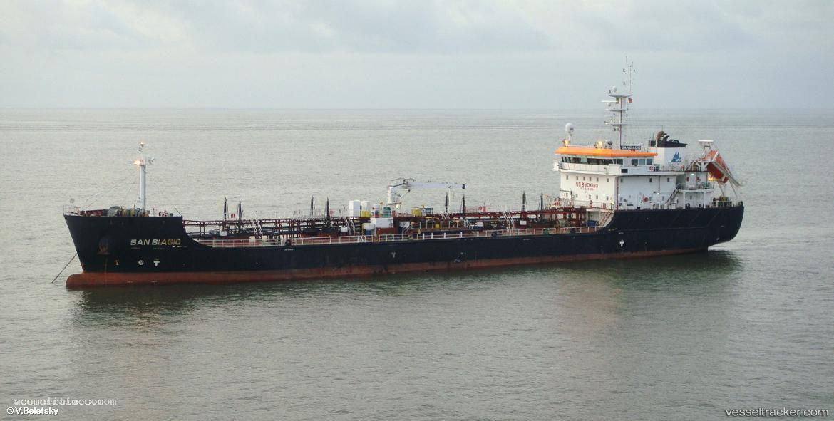 San-Biagio - Bitumen Tanker vessel registered in Malta