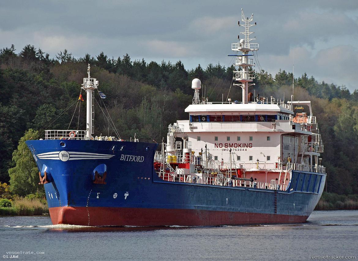 Bitfjord - Bitumen Tanker vessel registered in Netherlands