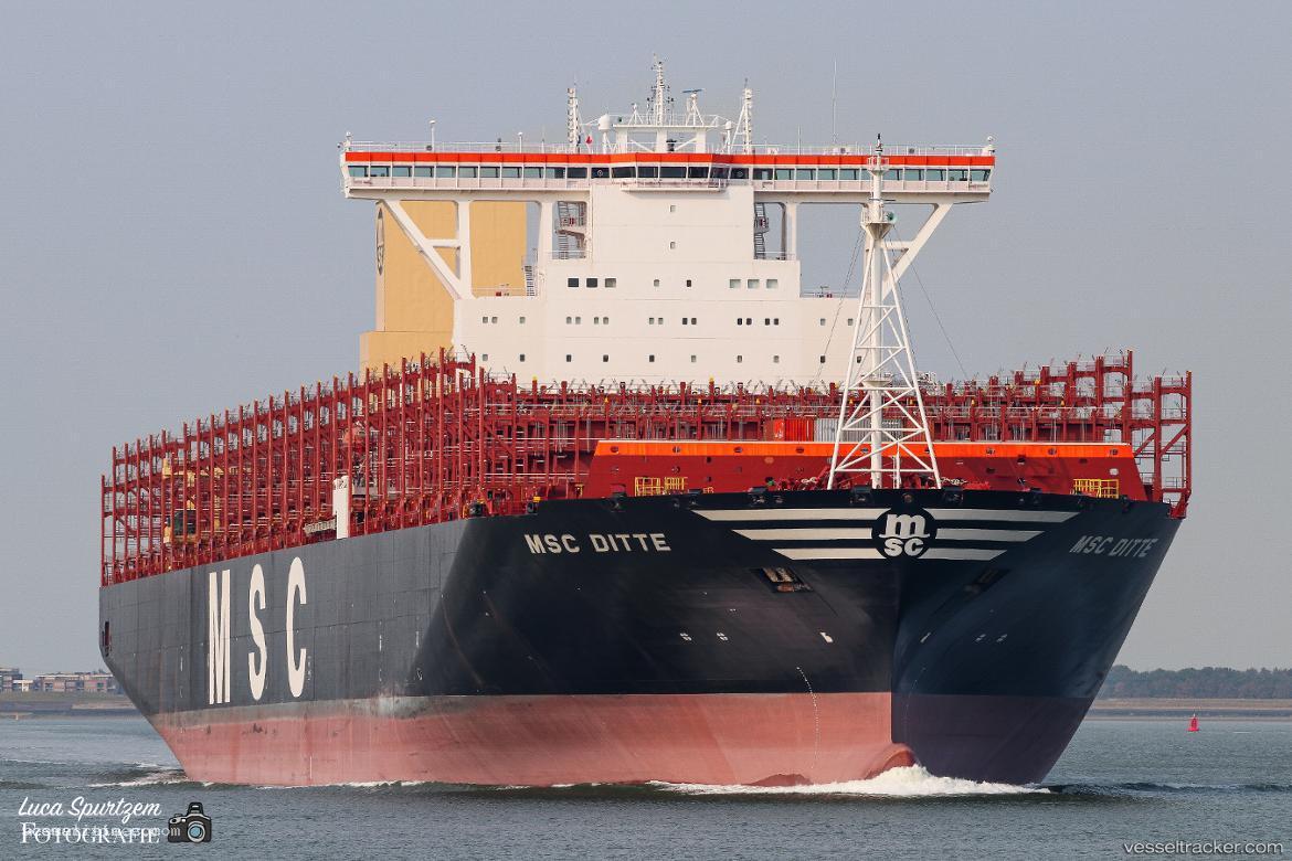 Msc-Ditte - Container Ship vessel registered in Liberia