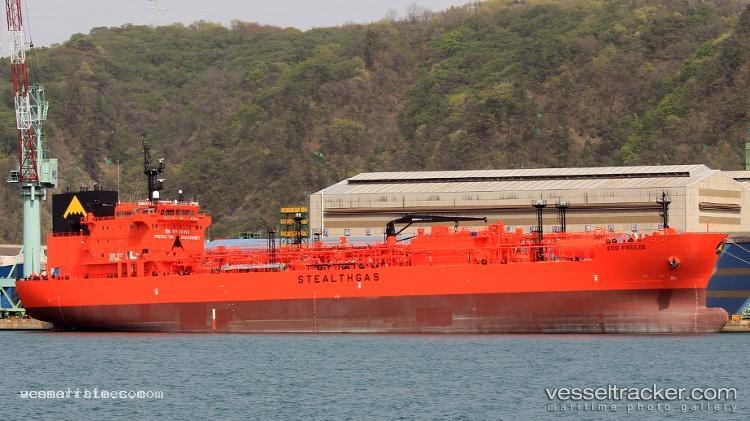 Eco-Freeze - Lpg Tanker vessel registered in Marshall Islands