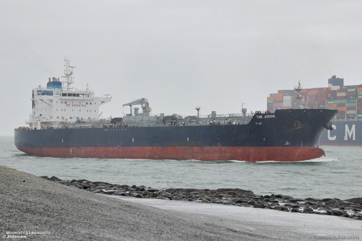 The-Judge - Bitumen Tanker vessel registered in Marshall Islands
