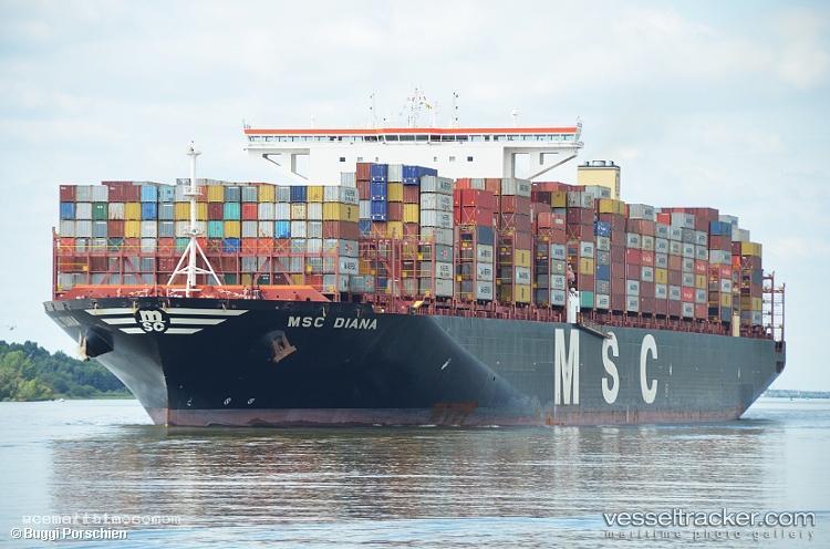 Msc-Diana - Container Ship vessel registered in Liberia