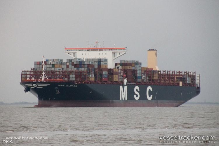 Msc-Eloane - Container Ship vessel registered in Liberia