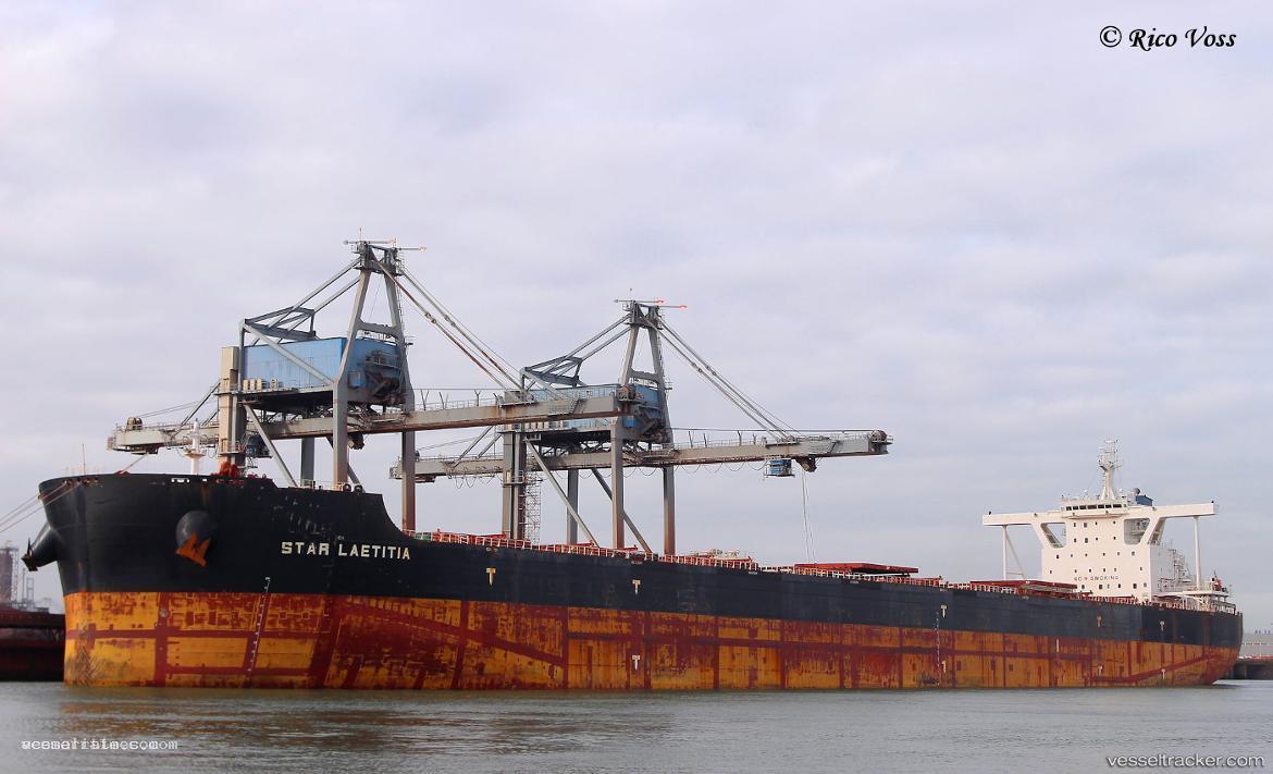 Star-Laetitia - Bulk Carrier vessel registered in Liberia