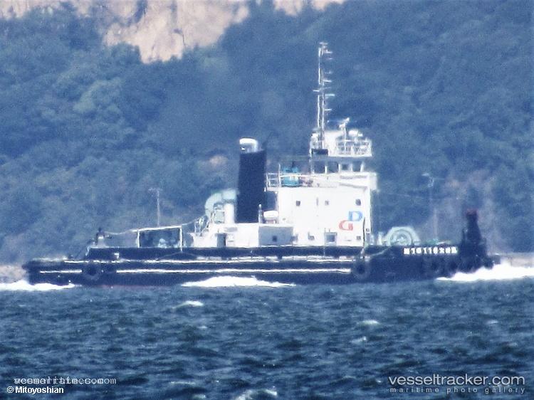 Daishinmaru-No.10119 - Pusher Tug vessel registered in Japan