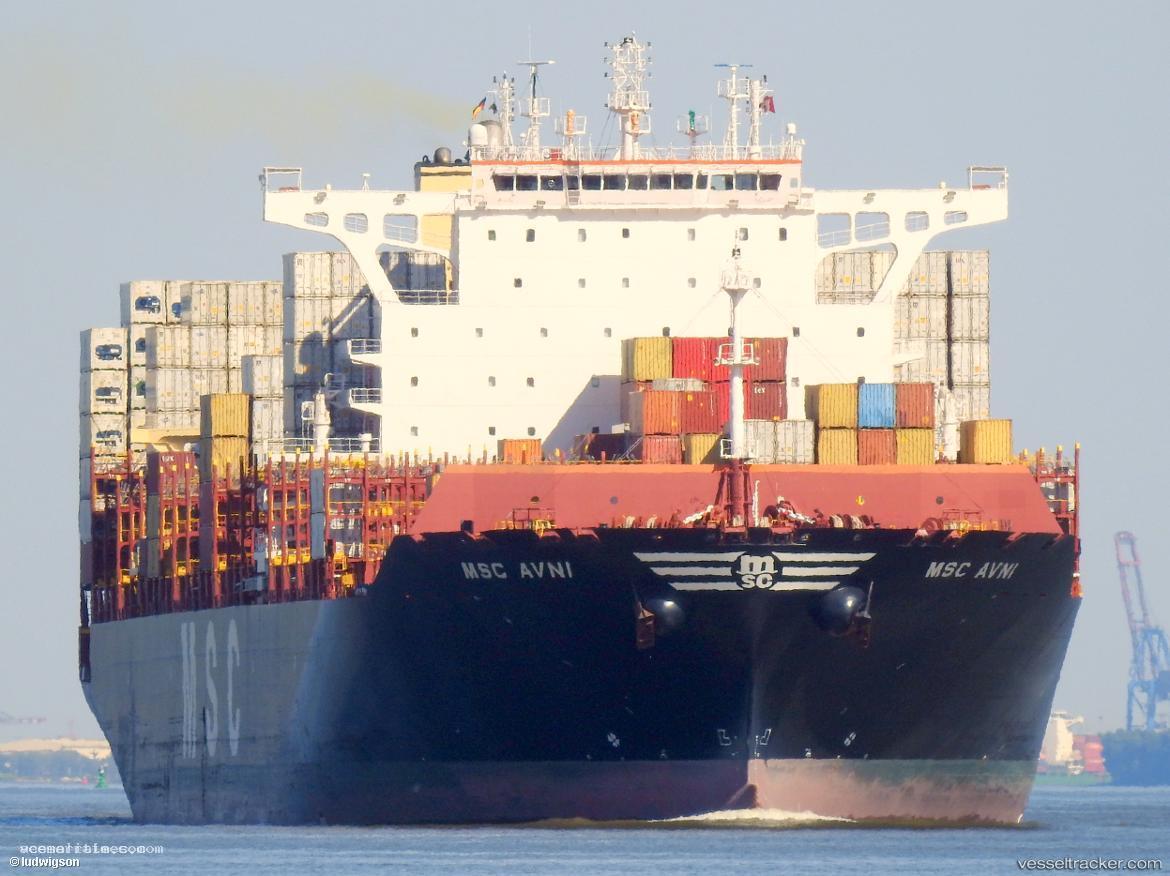 Msc-Avni - Container Ship vessel registered in Liberia