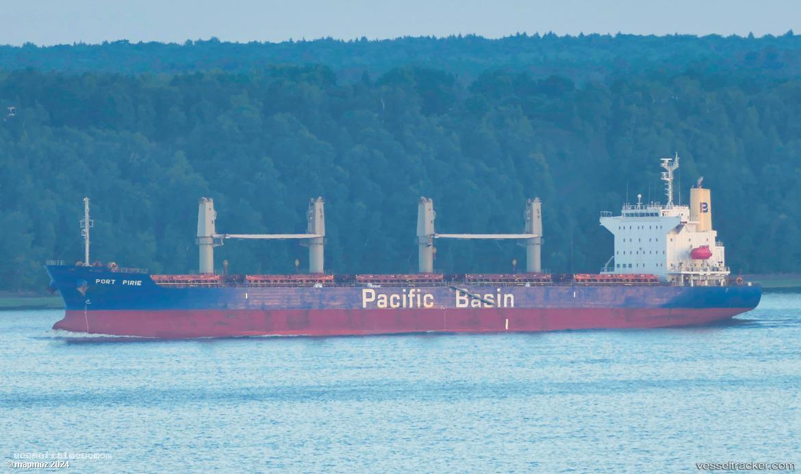 Port-Pirie - Bulk Carrier vessel registered in Hong Kong