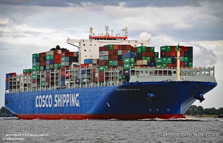 Cosco-Himalayas - Container Ship vessel registered in Hong Kong