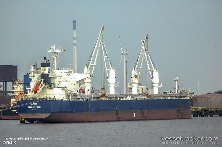 Akra - Bulk Carrier vessel registered in Cayman Islands