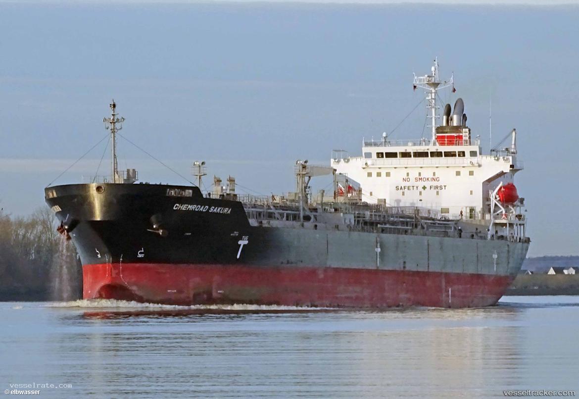 Chemroad-Sakura - Chemical Oil Products Tanker vessel registered in Panama