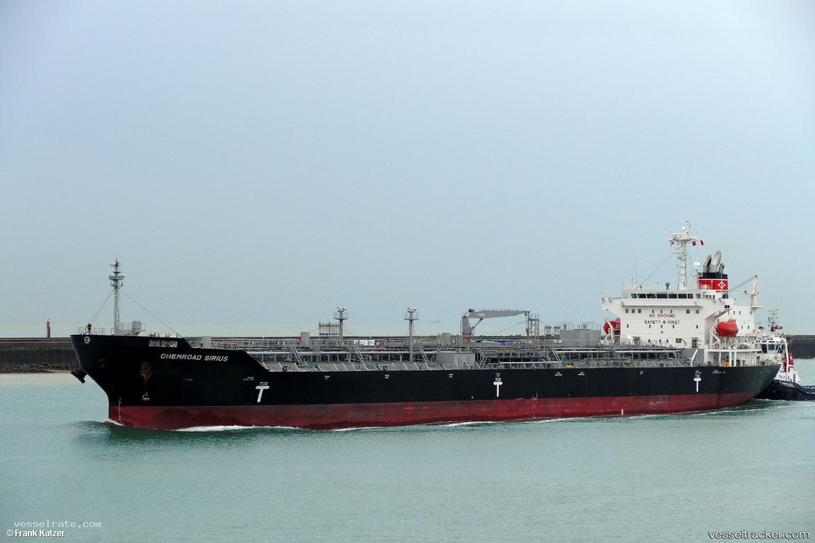 Chemroad-Sirius - Chemical Oil Products Tanker vessel registered in Panama