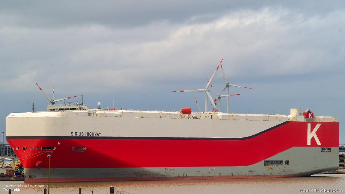 Sirius-Highway - Vehicles Carrier vessel registered in Marshall Islands