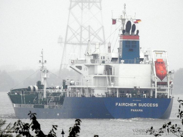 Fairchem-Success - Chemical Oil Products Tanker vessel registered in Panama