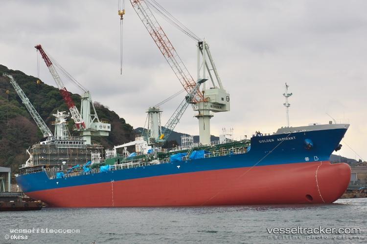 Golden-Aspirant - Chemical Oil Products Tanker vessel registered in Panama