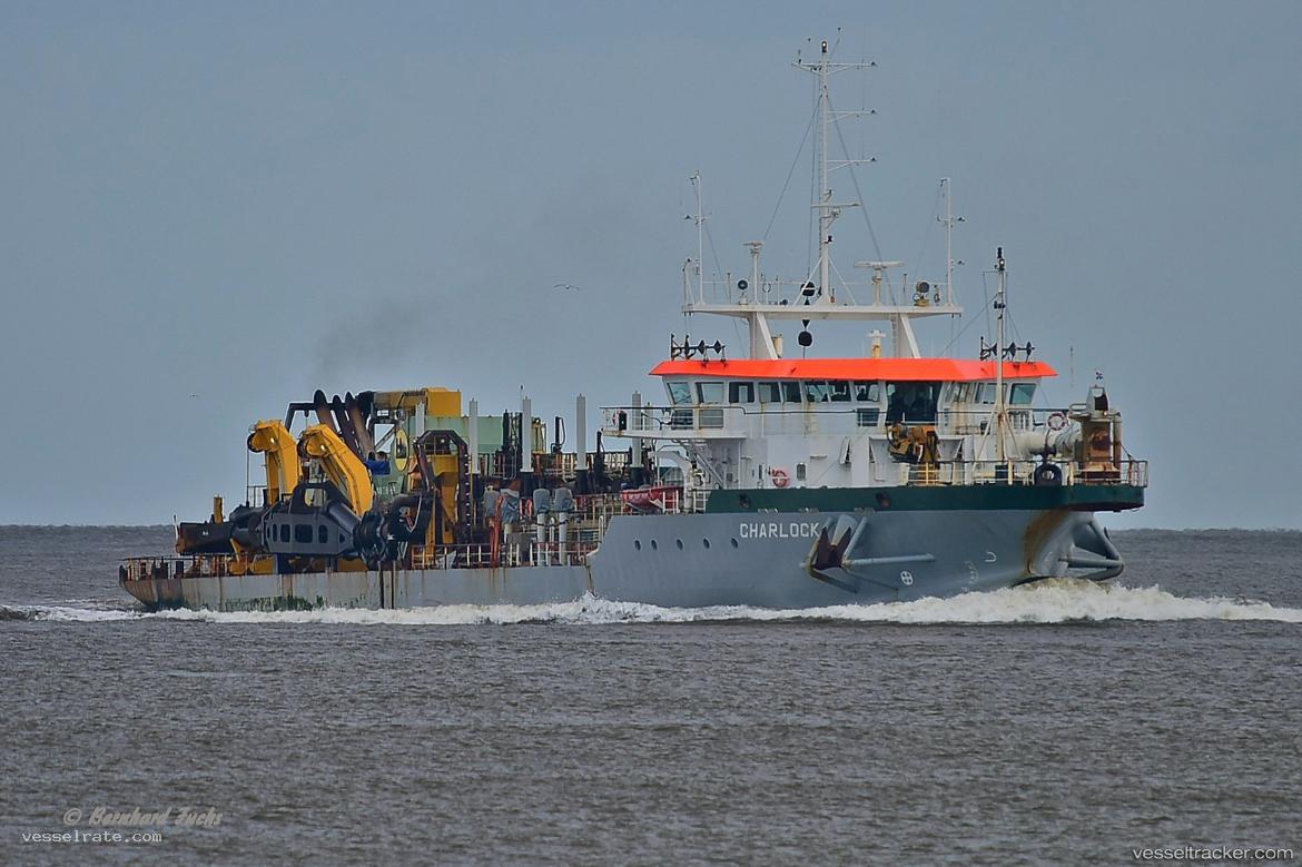 Charlock - Hopper Dredger vessel registered in Netherlands
