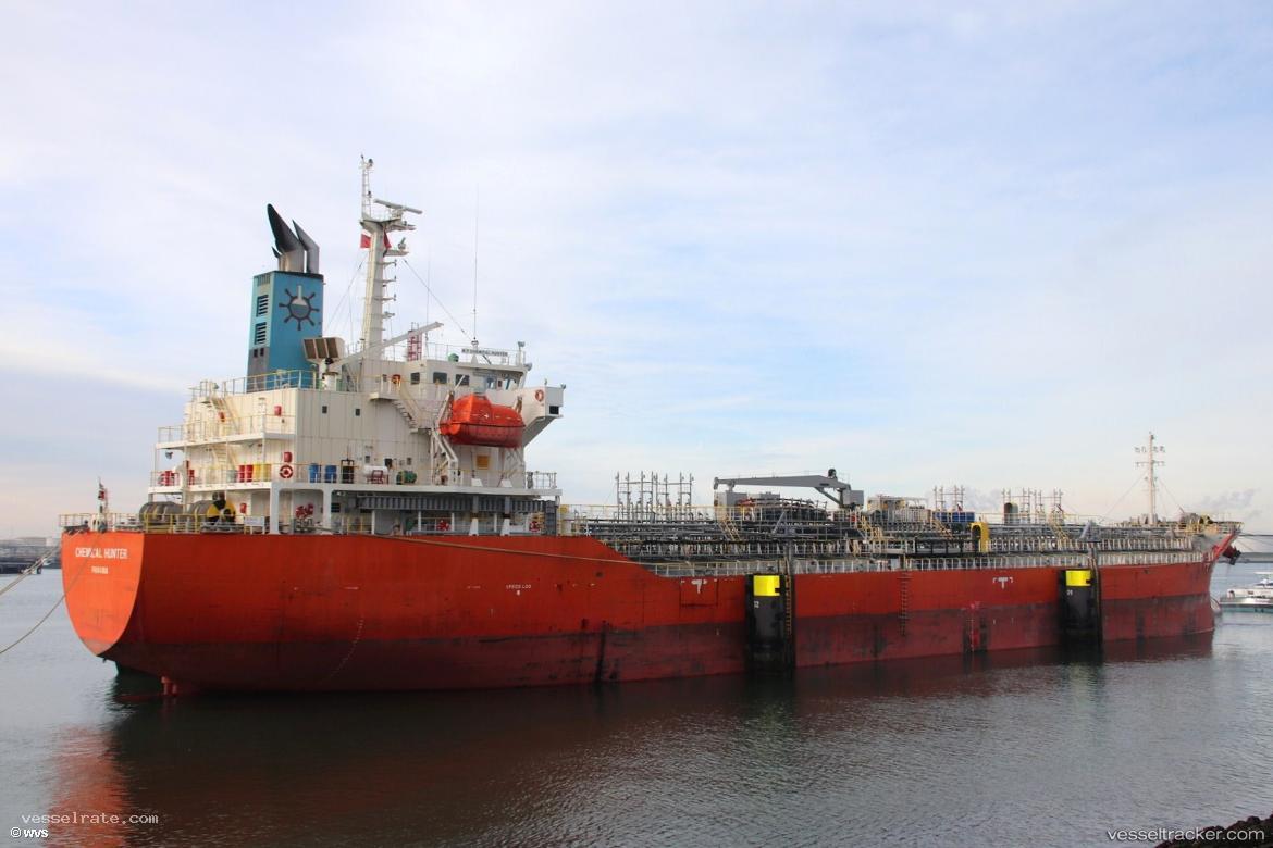 Chemical-Hunter - Chemical Oil Products Tanker vessel registered in Malta