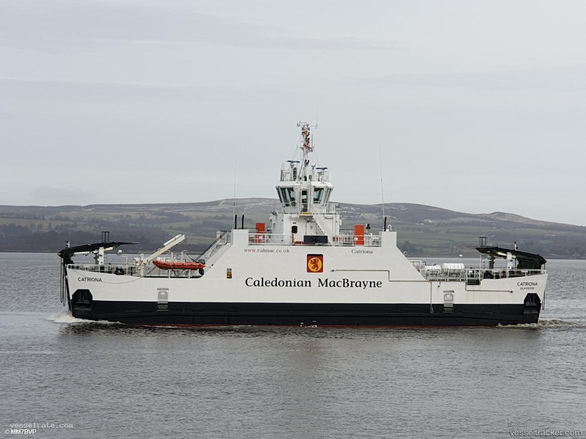 Catriona - Passenger Ro Ro Cargo Ship vessel registered in United Kingdom